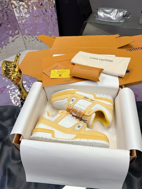 Louis Vuitton Trainer Yellow