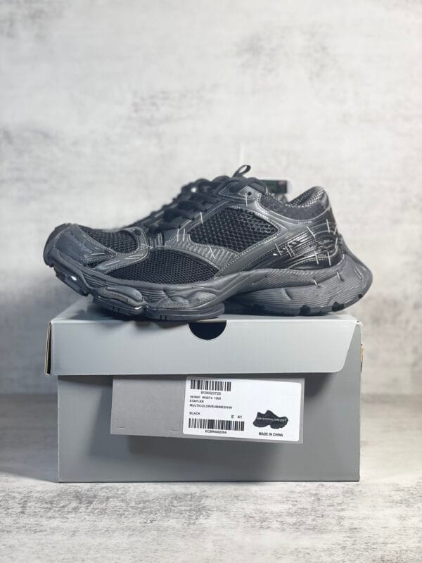 Balenciaga Stapler Low Sneakers Black