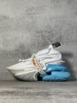 Balmain Unicorn White and Blue Men