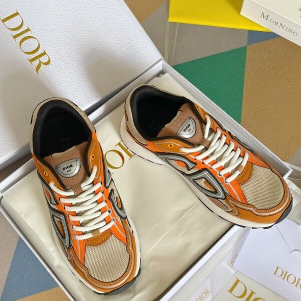 Dior Dad Shoes B30 Orange Brown