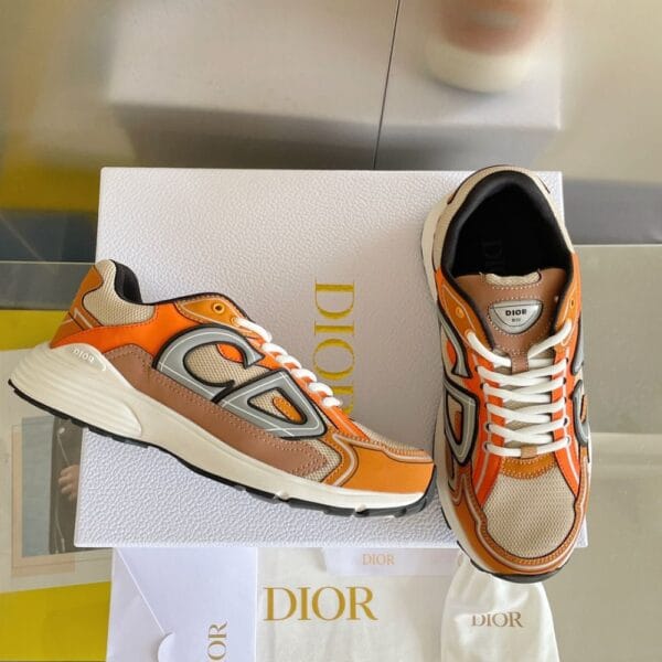 Dior Dad Shoes B30 Orange Brown