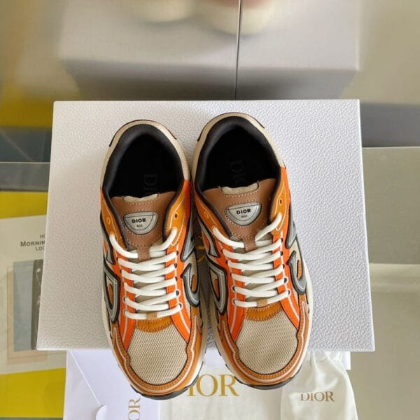Dior Dad Shoes B30 Orange Brown