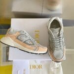 Dior Dad Shoes B30 Gray Pink Blue