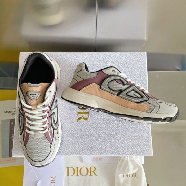 Dior Dad Shoes B30 Gray Green Beige