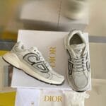Dior Dad Shoes B30 Light Grey White