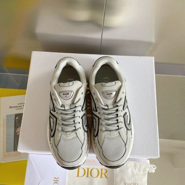 Dior Dad Shoes B30 Light Grey White