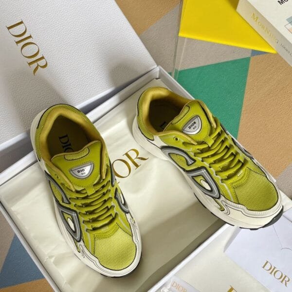 Dior Dad Shoes B30 Yellow and White