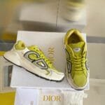 Dior Dad Shoes B30 Yellow and White
