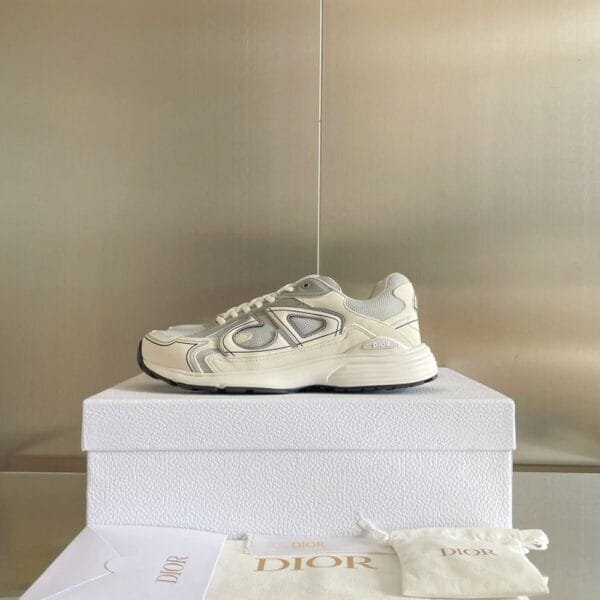 Dior Dad Shoes B30 Light Grey White