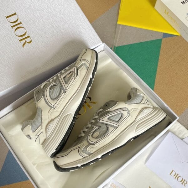Dior Dad Shoes B30 Light Grey White