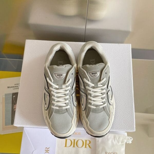 Dior Dad Shoes B30 Light Grey White