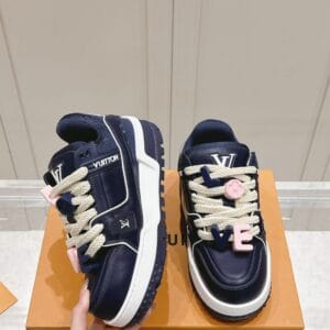 Louis Vuitton Trainer Maxi LOVE Sneaker Deep Blue