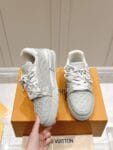 Louis Vuitton Trainer Sneaker Gray