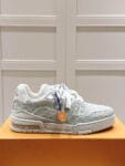 Louis Vuitton Trainer Sneaker Gray