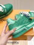 Louis Vuitton Trainer Sneaker Green