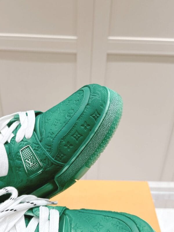 Louis Vuitton Trainer Sneaker Green