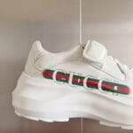 Gucci Wave White Color Logo