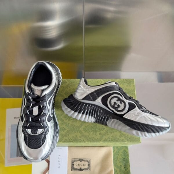 Gucci Ripple Silver and Black