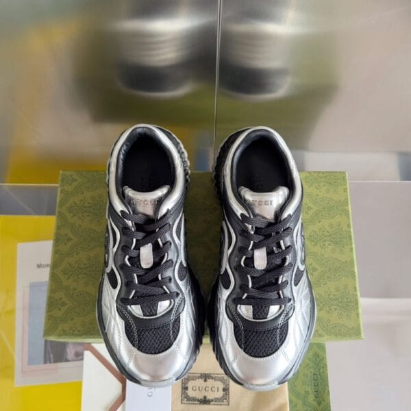 Gucci Ripple Silver and Black