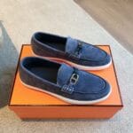 Hermes lgnacio loafer  24ss  Blue