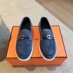 Hermes lgnacio loafer  24ss  Blue