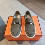 Hermes lgnacio loafer  24ss  Camel