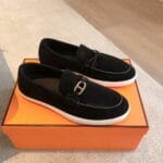 Hermes lgnacio loafer  24ss  Black