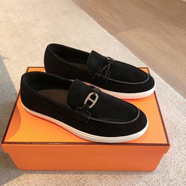 Hermes lgnacio loafer  24ss  Black