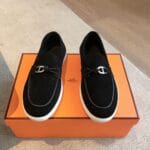 Hermes lgnacio loafer  24ss  Black
