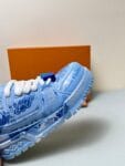 Louis Vuitton Trainer Maxi  LOVE Blue Sneaker 24ss