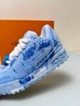 Louis Vuitton Trainer Maxi  LOVE Blue Sneaker 24ss