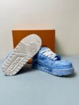 Louis Vuitton Trainer Maxi  LOVE Blue Sneaker 24ss