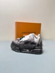 Louis Vuitton Trainer Maxi  LOVE Black and Gray Sneaker 24ss