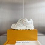 Louis Vuitton Trainer Maxi  Rainbow White Sneaker 24ss