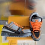 Louis Vuitton Trainer Maxi  Orange and Grey Sneaker