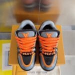 Louis Vuitton Trainer Maxi  Orange and Grey Sneaker