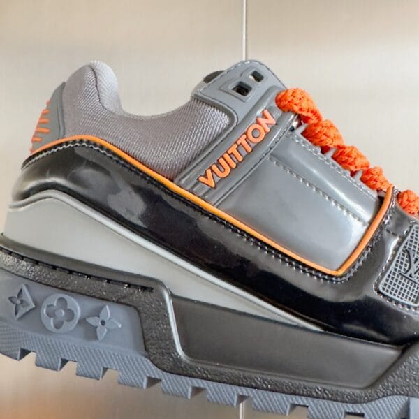 Louis Vuitton Trainer Maxi  Orange and Grey Sneaker