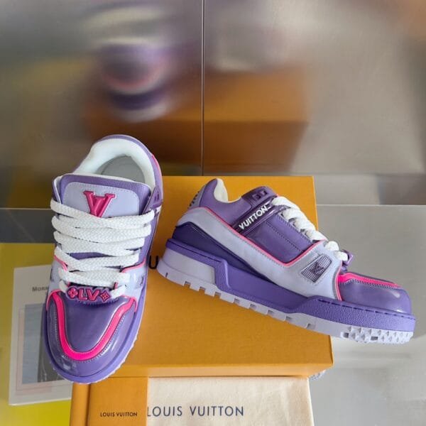 Louis Vuitton Trainer Maxi  LOVE Purple Sneaker