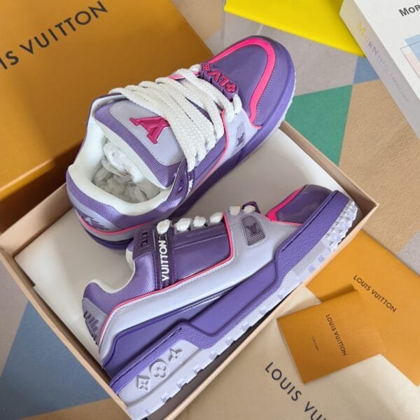 Louis Vuitton Trainer Maxi  LOVE Purple Sneaker