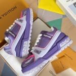 Louis Vuitton Trainer Maxi  LOVE Purple Sneaker