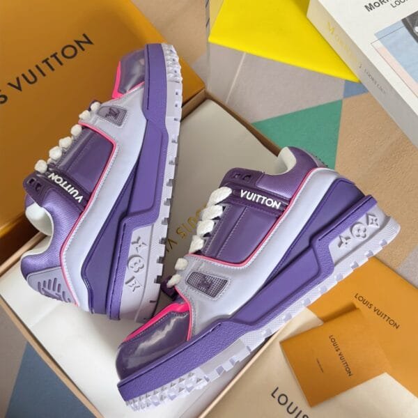 Louis Vuitton Trainer Maxi  LOVE Purple Sneaker