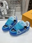 Louis Vuitton Trainer Maxi  LOVE Blue Sneaker