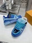 Louis Vuitton Trainer Maxi  LOVE Blue Sneaker