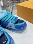 Louis Vuitton Trainer Maxi  LOVE Blue Sneaker