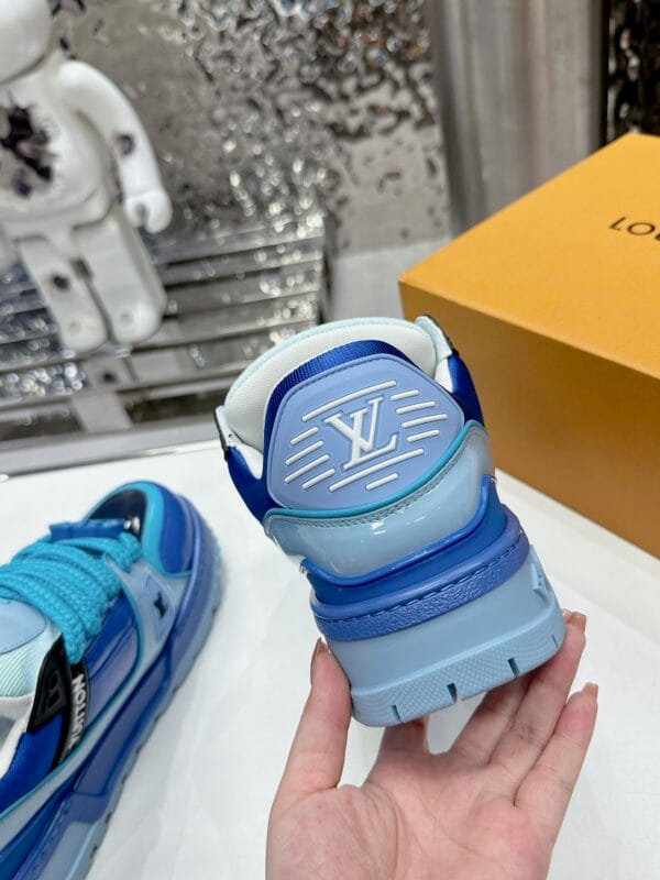 Louis Vuitton Trainer Maxi  LOVE Blue Sneaker