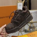 Louis Vuitton Trainer Maxi  Leather Classical Logo Sneaker 24ss
