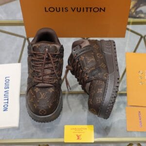 Louis Vuitton Trainer Maxi  Leather Classical Logo Sneaker 24ss