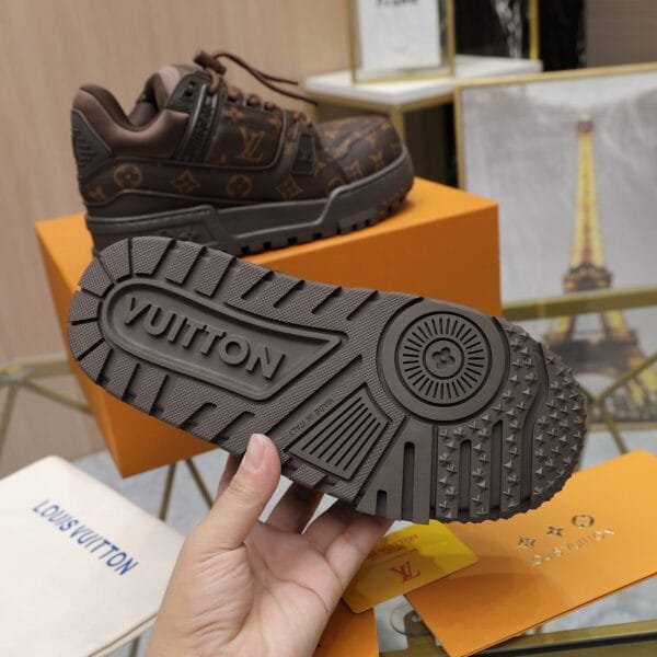 Louis Vuitton Trainer Maxi  Leather Classical Logo Sneaker 24ss