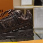 Louis Vuitton Trainer Maxi  Leather Classical Logo Sneaker 24ss