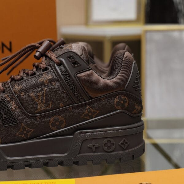 Louis Vuitton Trainer Maxi  Leather Classical Logo Sneaker 24ss